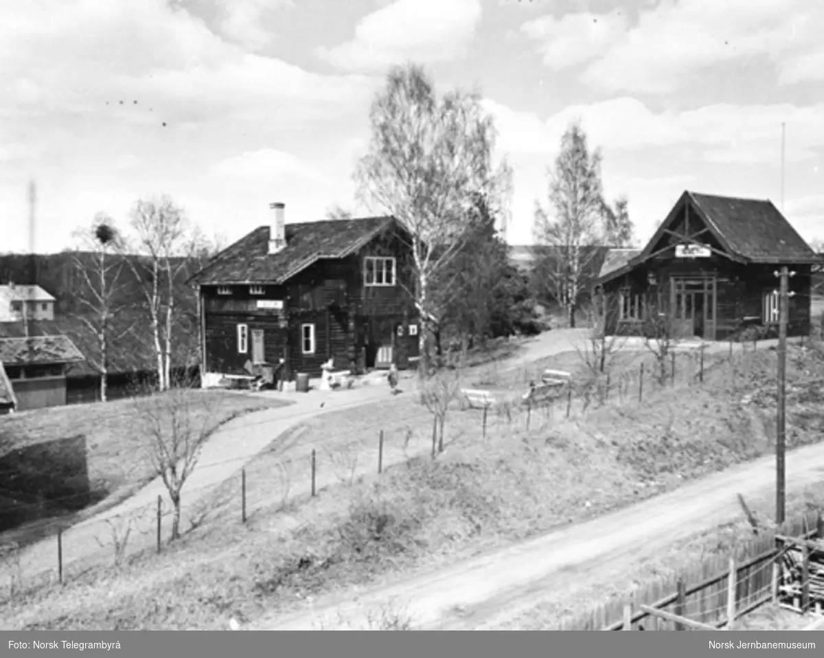 Jernbanemuseet på Disen : Bestum og Ilseng stasjonsbygninger