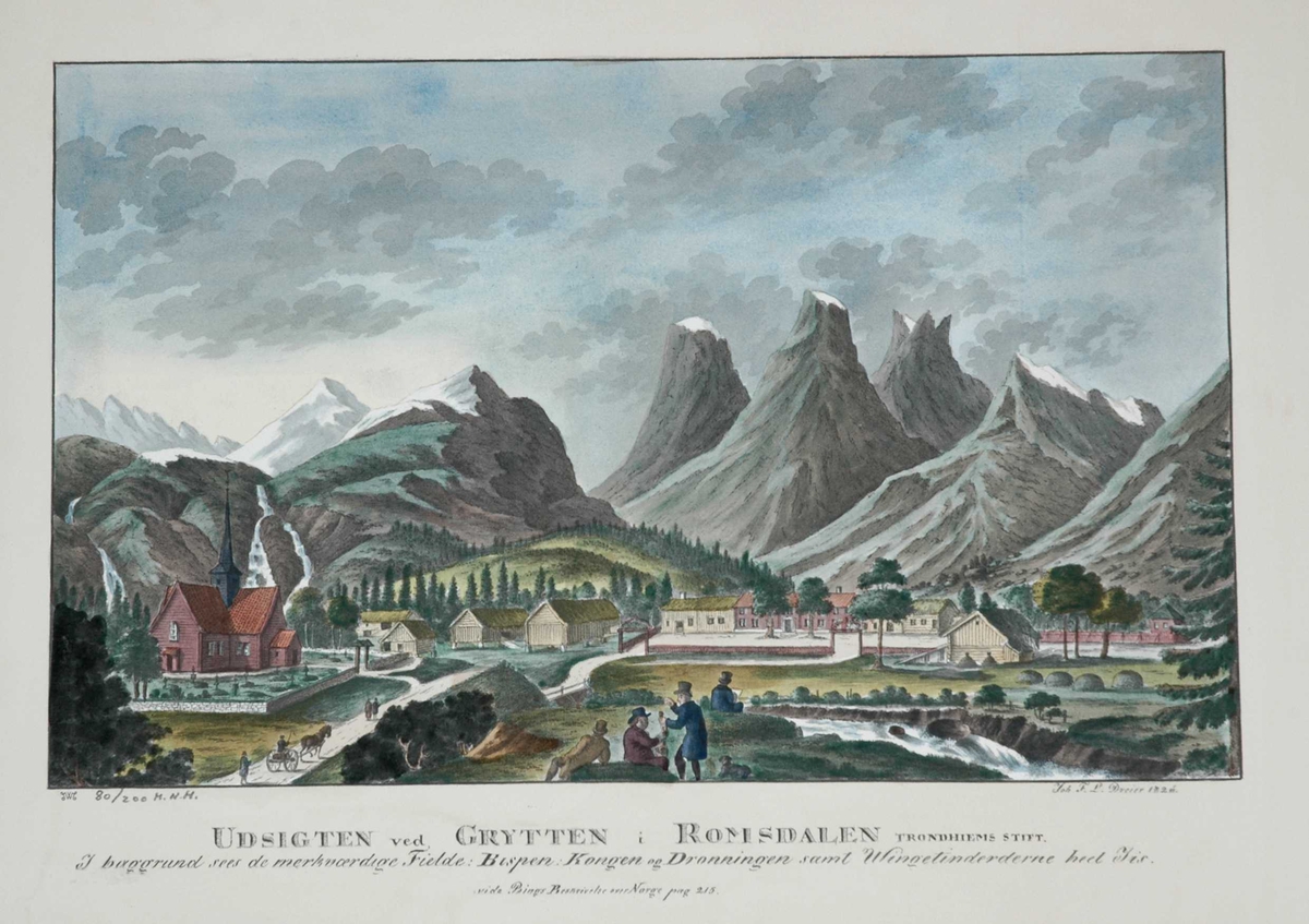 Prospekt fra Grytten, Romsdalen