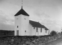 Eksteriør av Ullerøy kirke ved Sarpsborg.