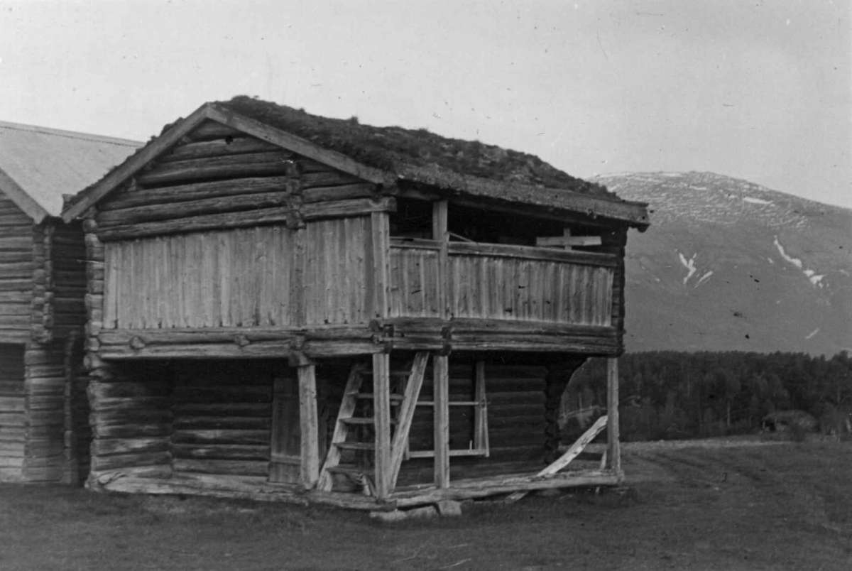 Nymoen Fåset, Tynset, Hedmark 1949. Loft.