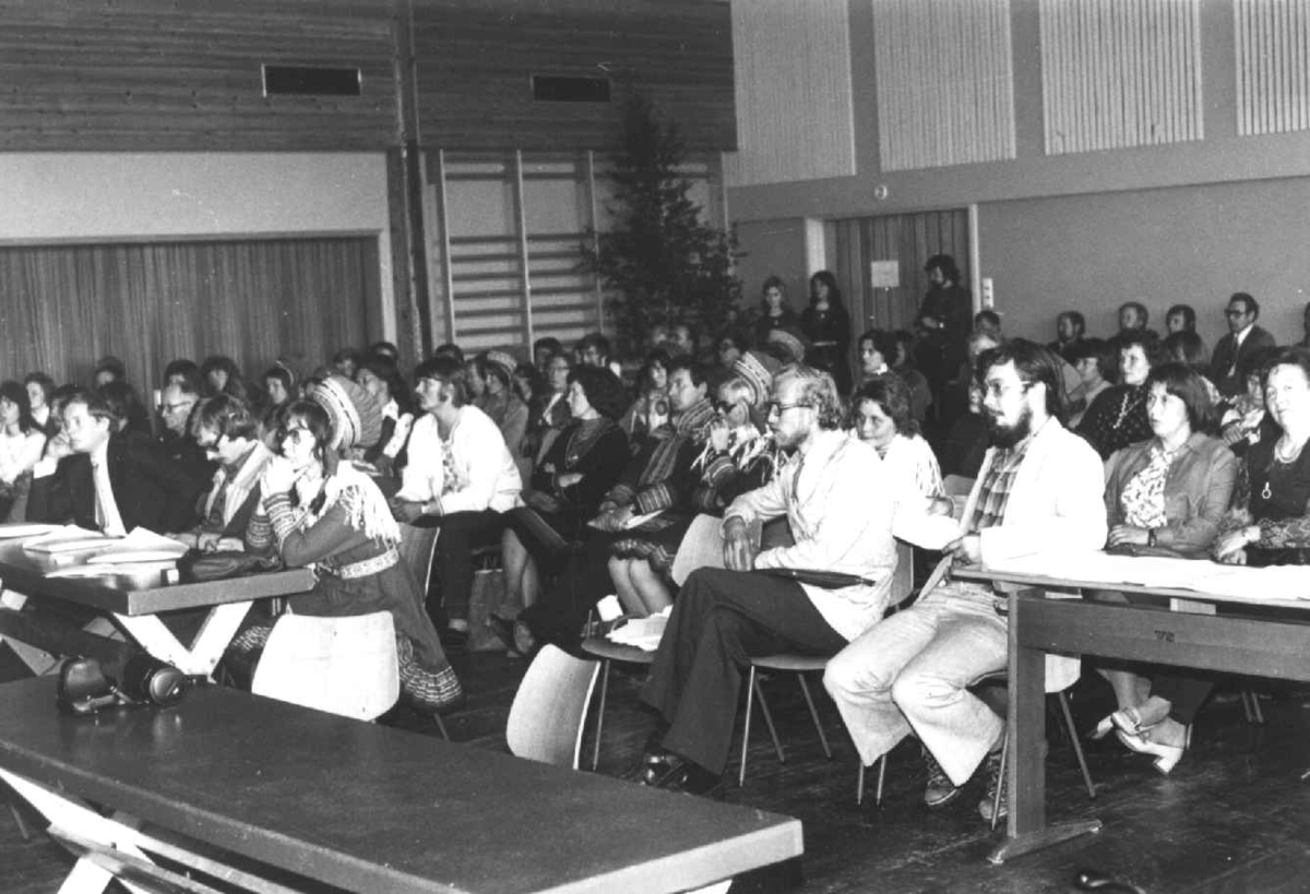 Det nordiske sameråds møte i Enare, juni 1976.