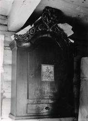 Hengekap, Hornet, Ålbu, Oppdal, Sør-Trøndelag. Utført av Knu