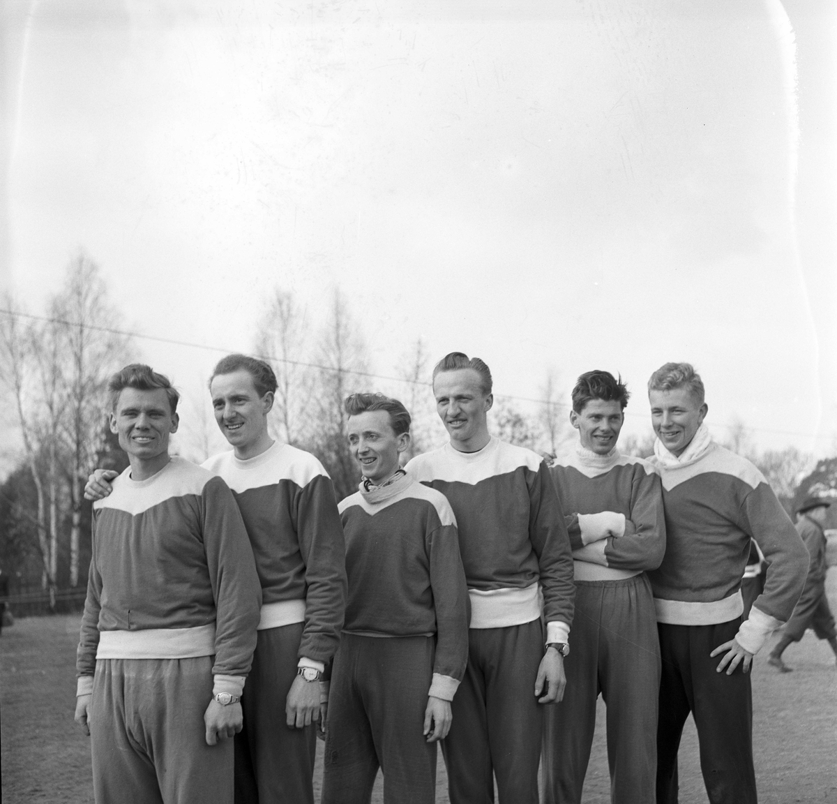 Serie. Fra Ekebergstafetten. Fotografert 1956.