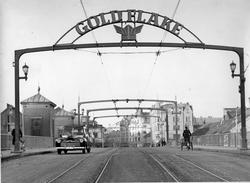 Reklame for Gold Flake sigaretter og South State sigaretter 