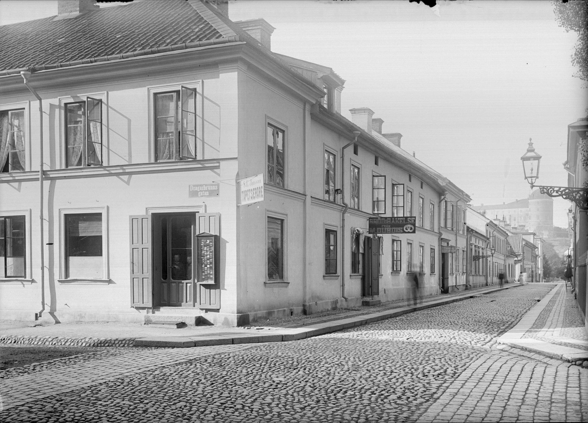 Bredgränd - Dragarbrunnsgatan, Dragarbrunn, Uppsala 1901 - 1902