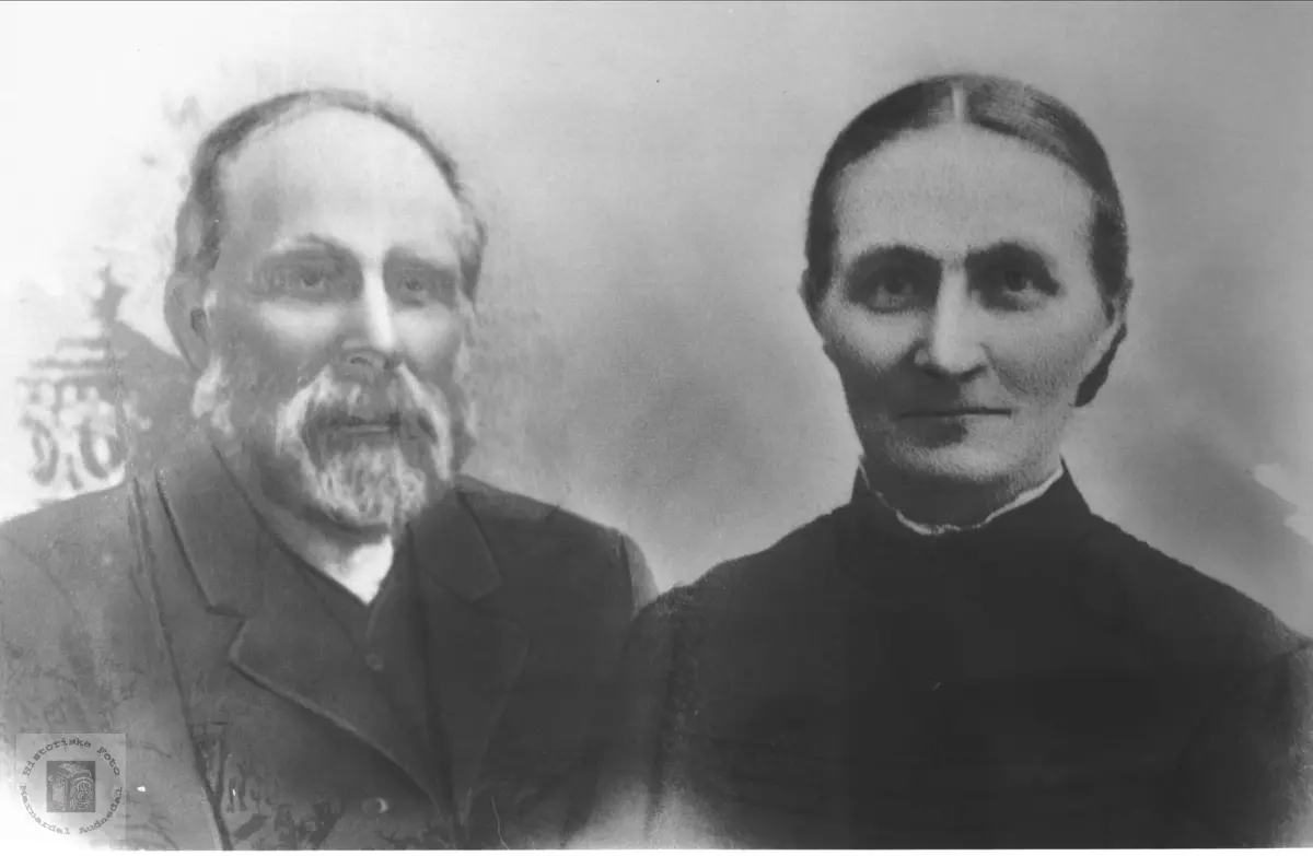 Ekteparet Ludvig og Karoline Eikås