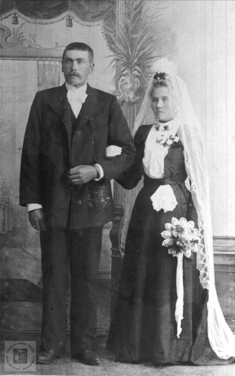 Ekteparet Nikolai Håland og Gurine Hønneland