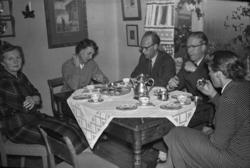 "Våren 1955"..Styremøte i musikkens venner..(Muligens hos Vo