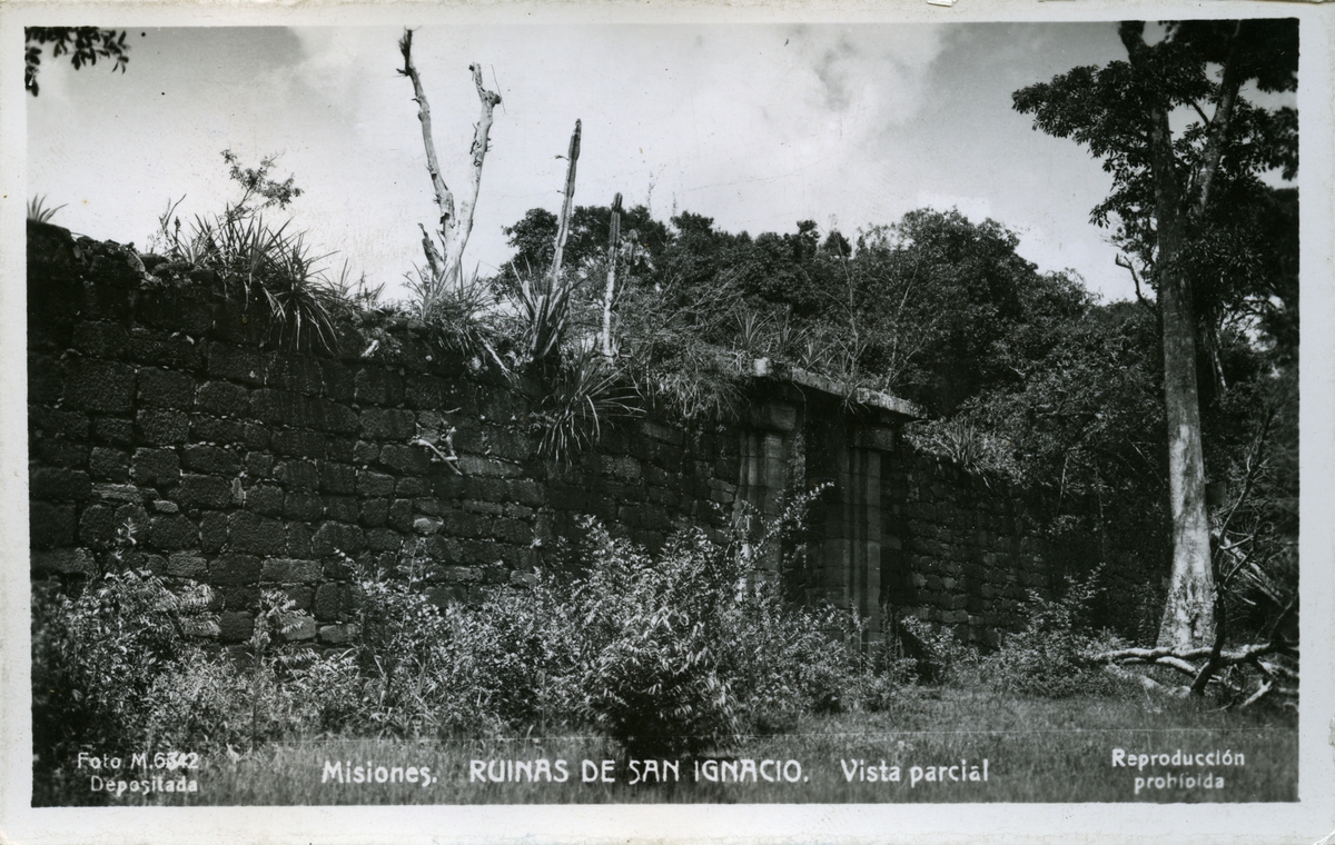 Ruinene av St. Ignatius - Misiones.