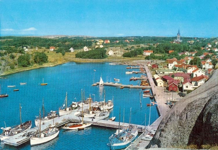Tryckt text på kortet: "Grebbestad."
"Ultraförlaget A. B. Solna."