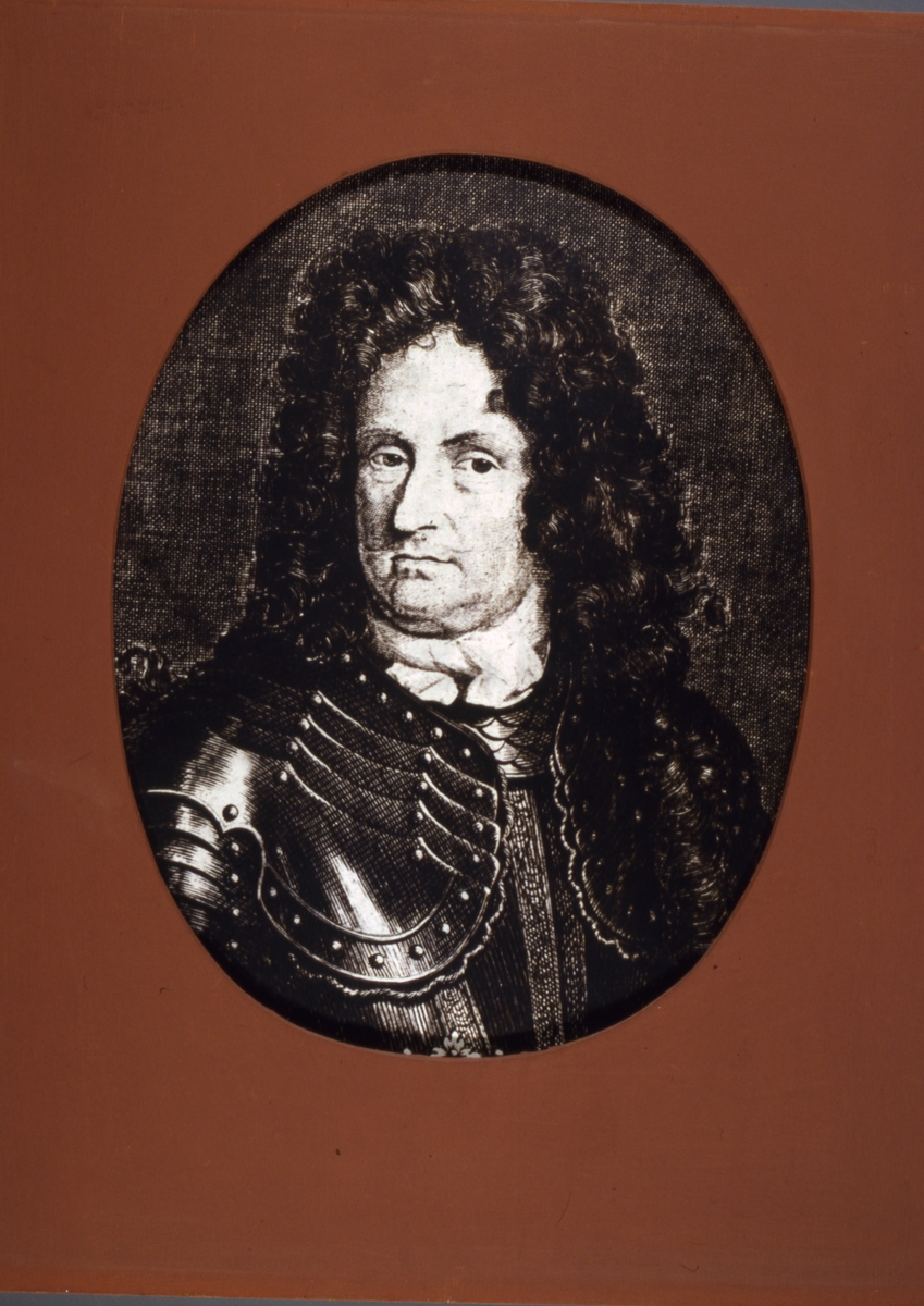Porträtt av Erik Dahlberg 1625-1703 den Svenska befästningskonstens centralgestalt.