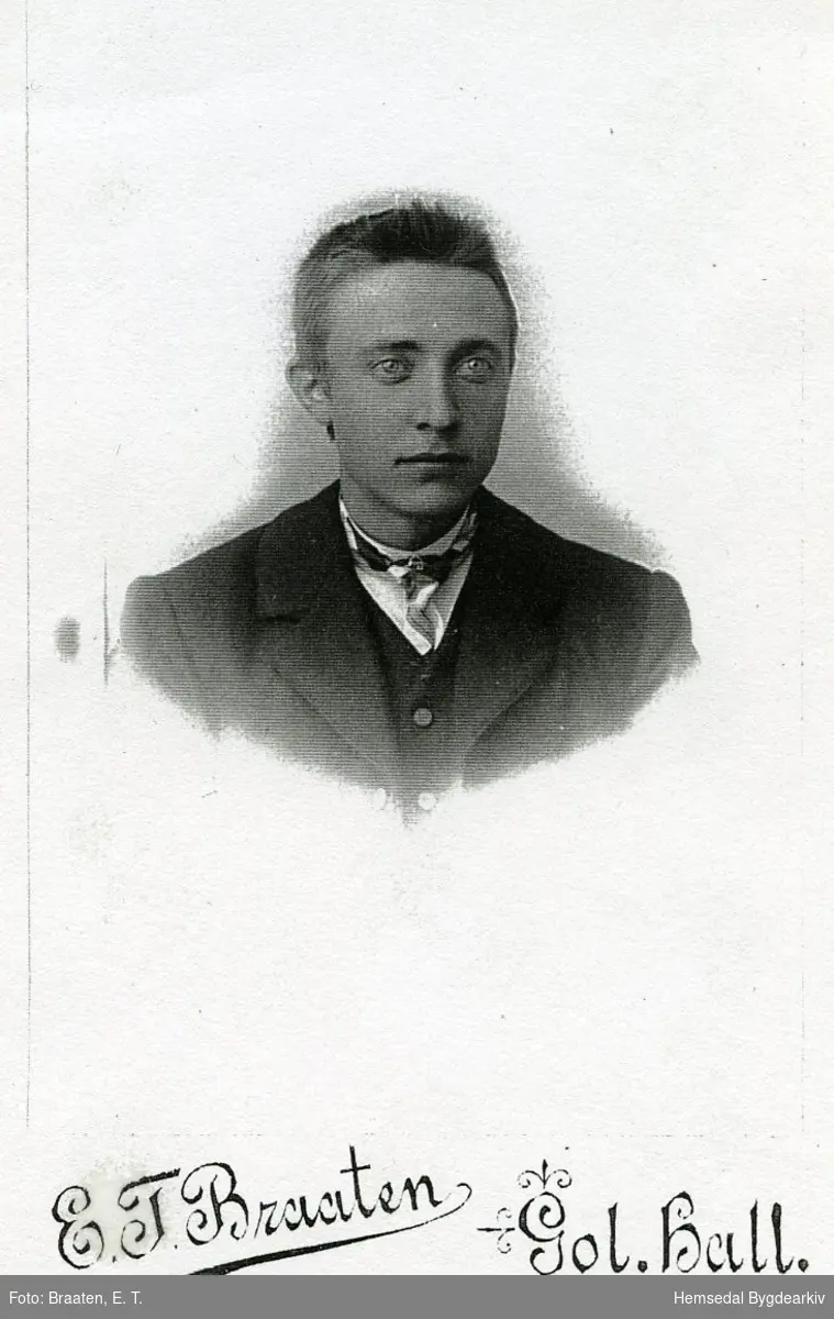Nils P. Embre, fødd 1884 i Hemsedal