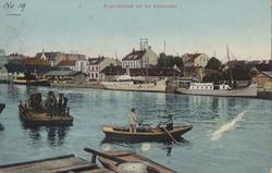 Fredriksstad set fra Krakerøen.