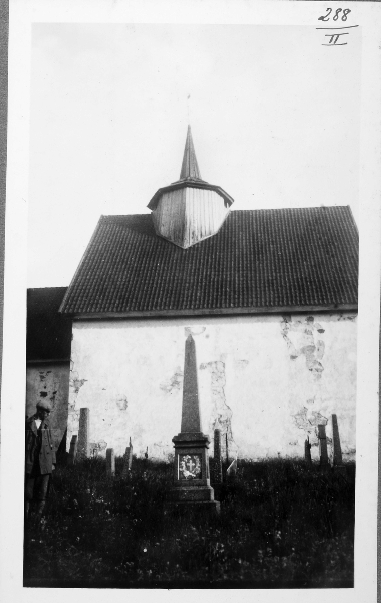 GEODESI. Triangulering: gamle Bø kirke.