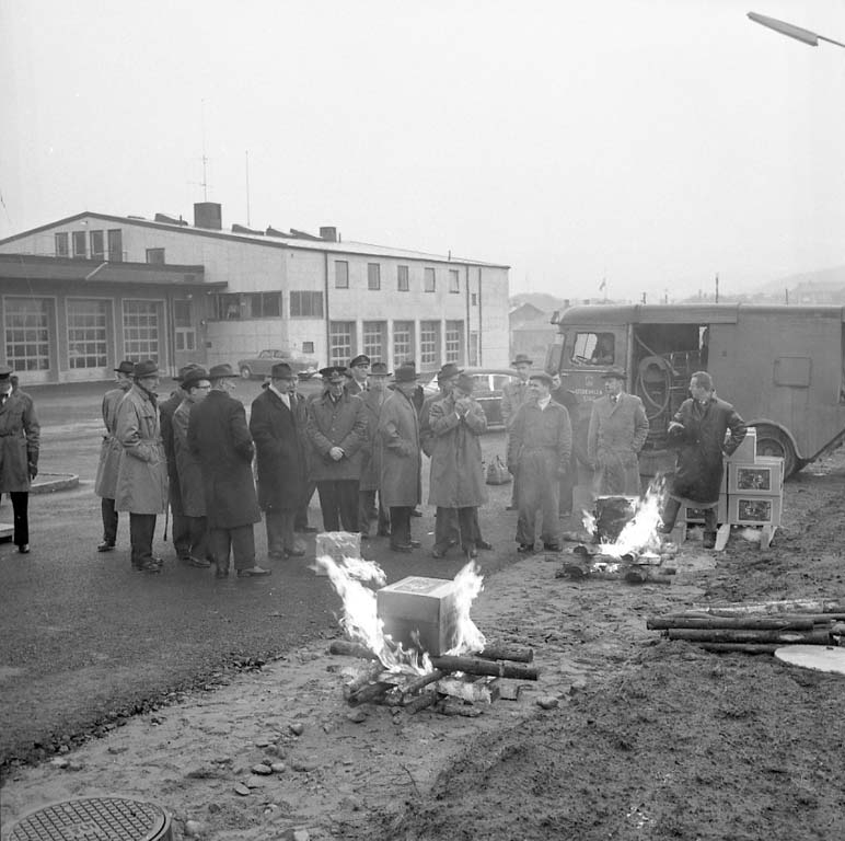 Enligt notering: "Eldsläckning Tändstickor Dec 1960".