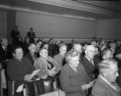 Pensjonistaften i Teatersalen i Porsgrunn rådhus.