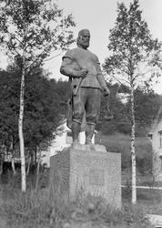 Bergmannsstatuen på Løkken Verk.