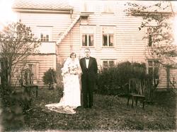 Eksteriør - Brudepar.