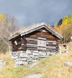 Badstue på Hemsedal Bygdatun på gården øvre Løkji