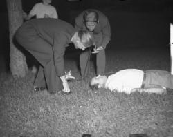 Vardens arkiv. "Sommerfuglen i Brekkeparken" 25.07.1953