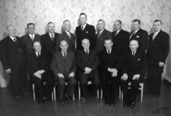 Fredrikstad Meieri styret i 1956. 

Første rekke fra venst