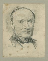 Ivar Aasen [Blyantteikning]