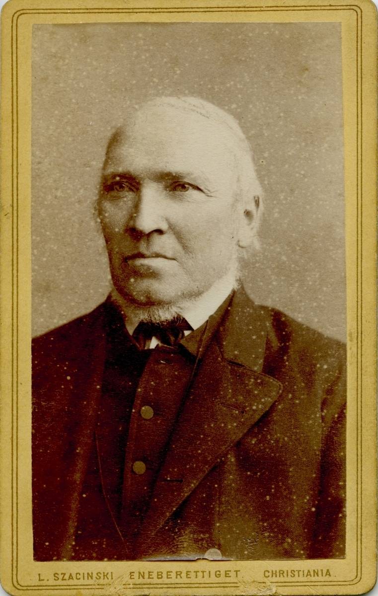Portrett av stortingsmannen Mauritz Rasmussen Aarflot (1821-1904)