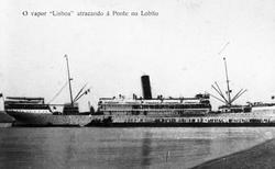 Passasjerbåt ved Lobito