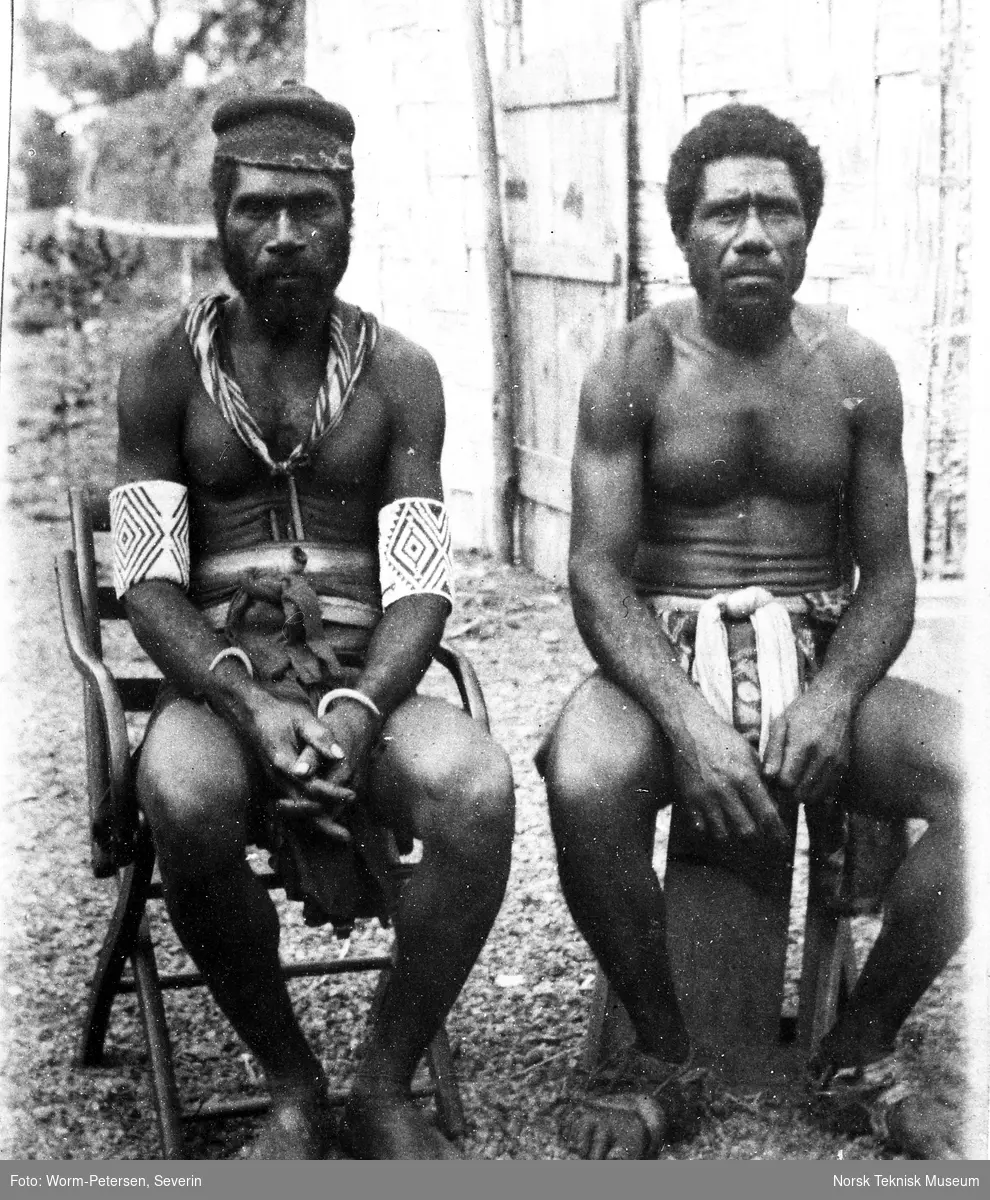 Tonganske høvdinger på Ny-hebridene