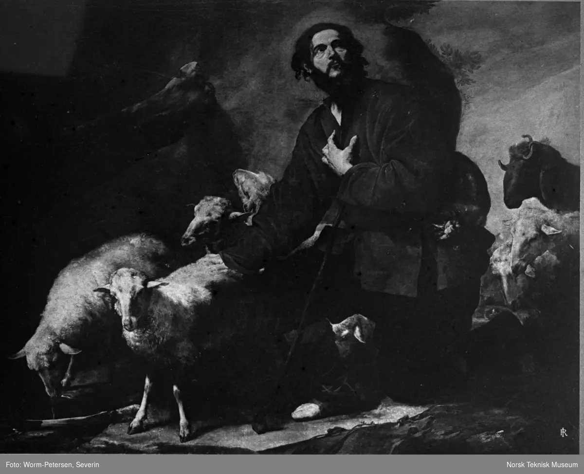 Avfotograferinger, serie Kunst R: Ribera: Hyrden Jakob.