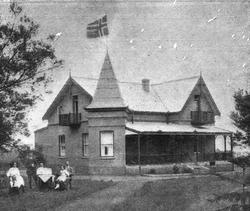 Dr. E. Christensen og families villa, Vryheid Natal