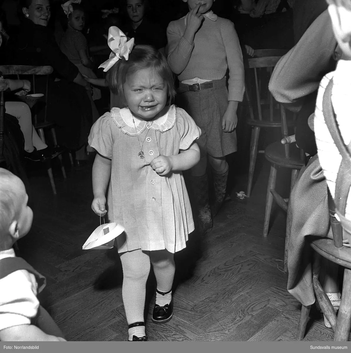 Konsums barnfest i Skönsberg 1951.