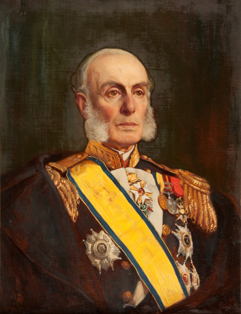 Porträtt av viceamiralen Carl Philip Samuel Virgin