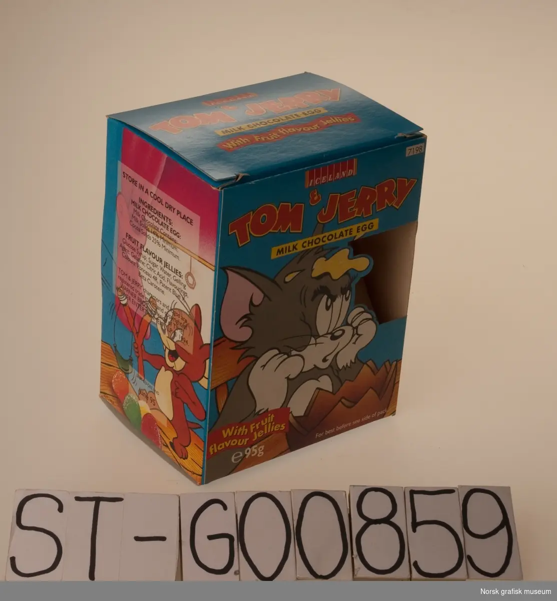 Tittel: Tom & Jerry. Milk chocolate egg


Språk: Engelsk