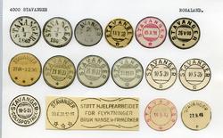 Stempelkatalog  4000 Stavanger, Stavanger kommune, Rogaland