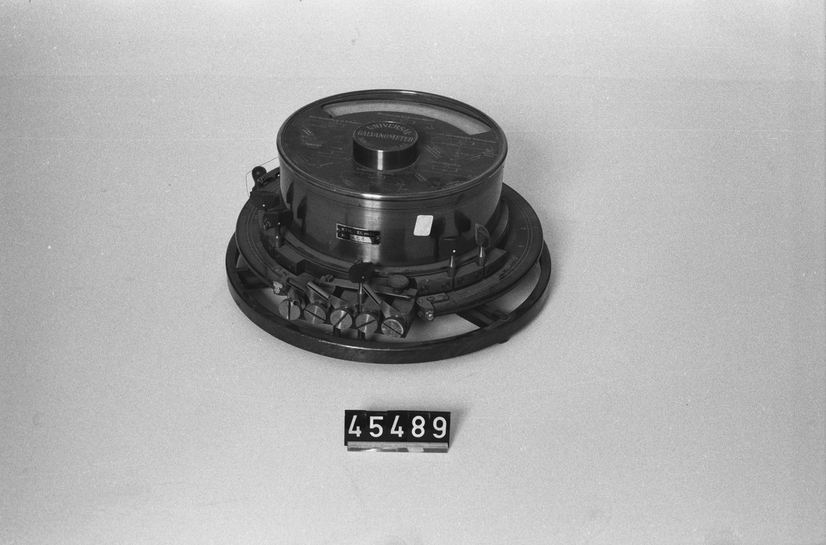 Universalgalvanometer med anvisningar för inkoppling