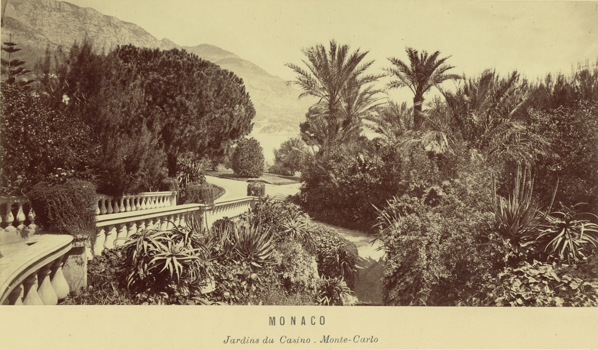 Jardins du Casino, Monte-Carlo, Monaco, 1880-tal.