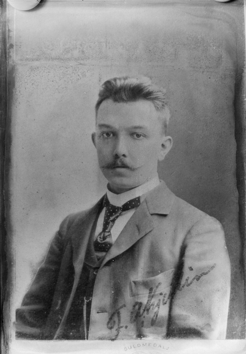 Porträtt av Kjellin, Fredrik, Adolf.