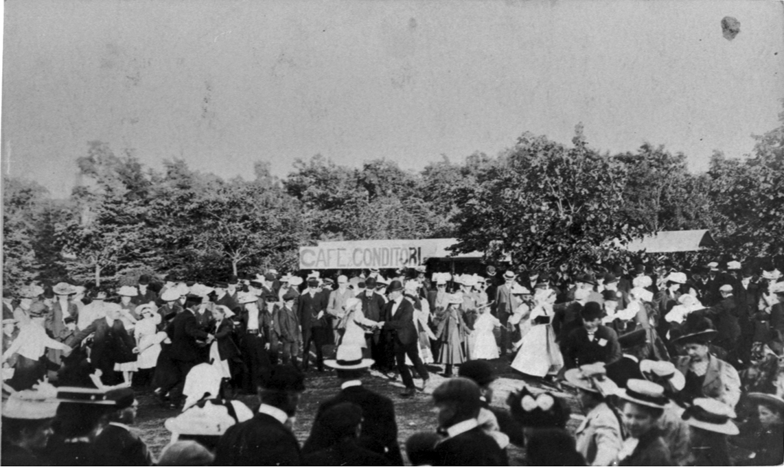Excelsiorförbundets ungdomsmöte på Mösseberg 1907 23-25 juni.