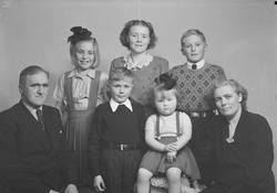 Peder Storhaug med familie