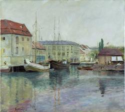 Sadelmakerhullet [Havnemotiv]