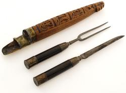 Spisebestikk m. futteral