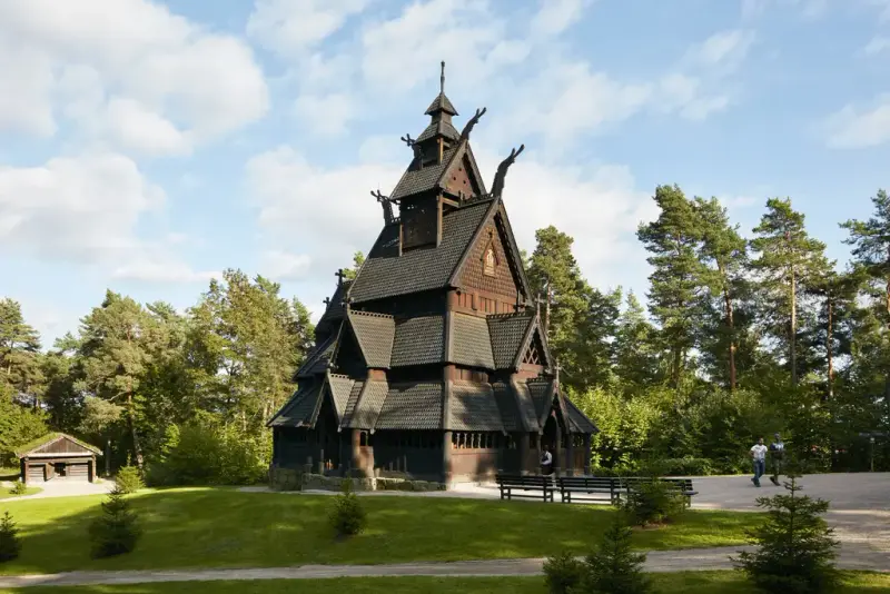 Gol Stavkirke på Norsk Folkemuseum