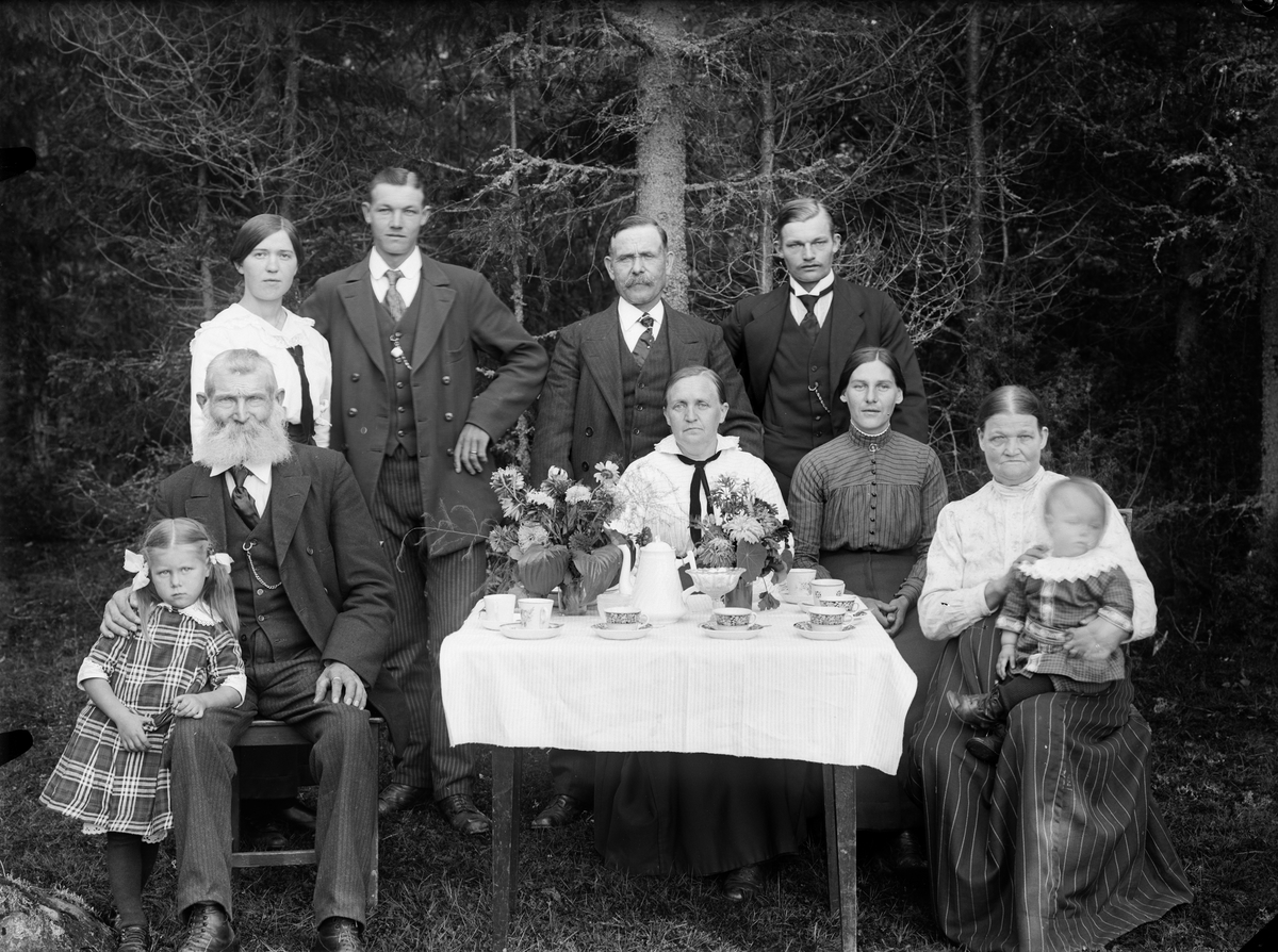 Vid kaffebordet, 1910-tal