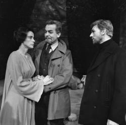 Nationaltheatret. Hovedscenen..FRUEN FRA HAVET av Henrik Ibs