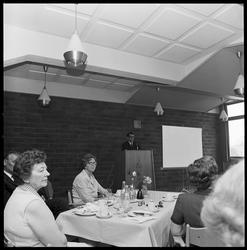 Besøk av husmorlag for distriktet.