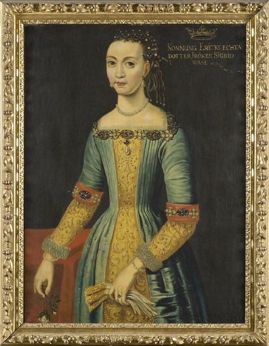 Okänd kvinna, kallad Sigrid Vasa, 1566-1633