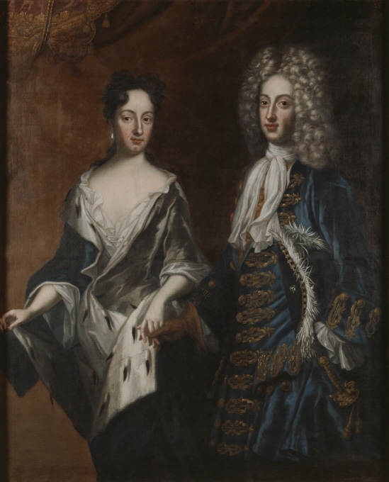 Fredrik IV 1671-1702, hertig av Holstein-Gottorp och hans gemål Hedvig Sofia, 1681-1708, prinsessa av Sverige