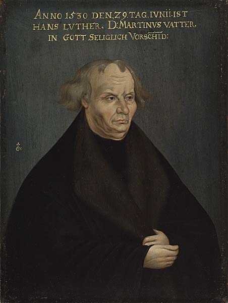 Porträtt av Hans Luther