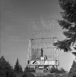 Solobservatoriet på Harestua,  27. august 1955.